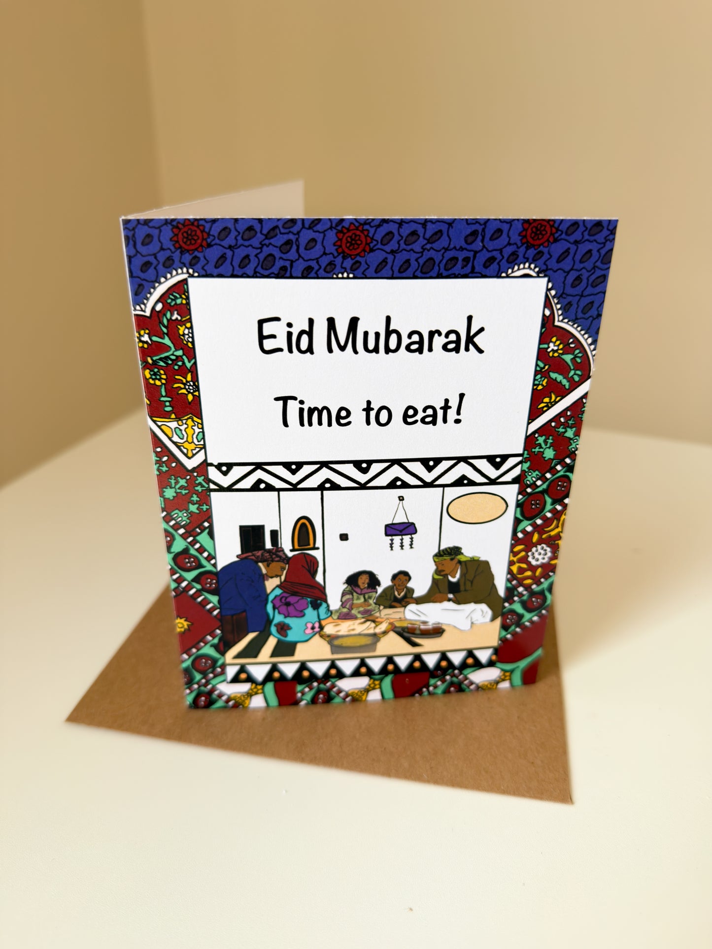 Eid Mubarak Greeting Card